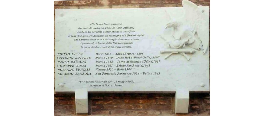 Inaugurata a Parma una lapide a ricordo di sei Medaglie d’Oro al valor militare