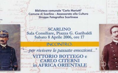 Vittorio Bottego e Carlo Citerni in Africa Orientale