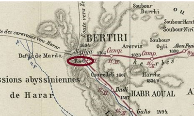 Ten forts in Addis and six in Hararge: of advanced military might, on the emplacement of Barara, capital