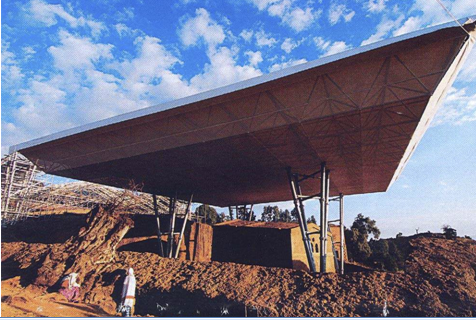 Le  “mostruose coperture”  di Lalibelà